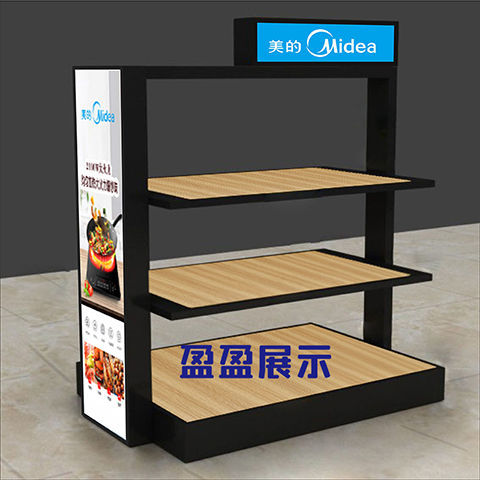 家電展架怎么選？定制中島展示柜與展示臺(tái)的深度解析與應(yīng)用指南